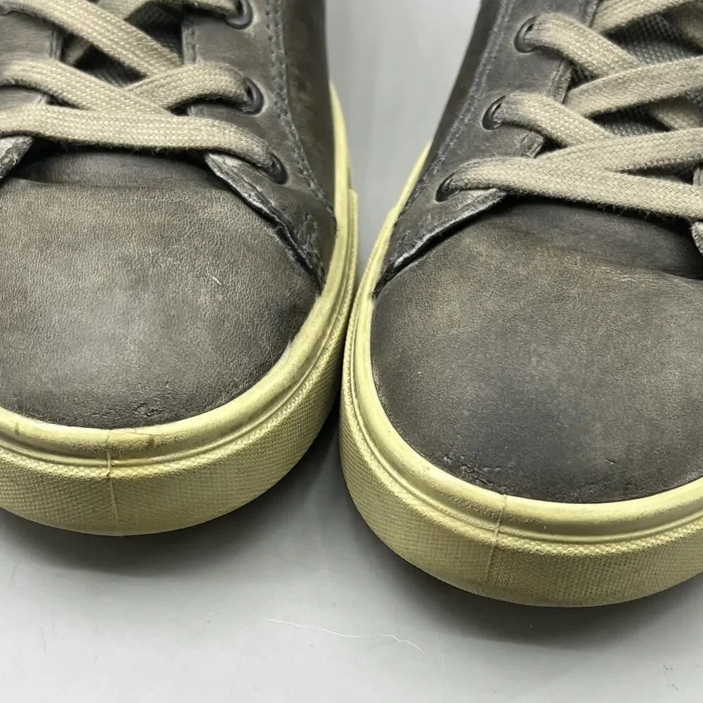 ECCO Kyle Classic Street Sneakers Men Size 9 Brown Leather Casual Comfort Shoes